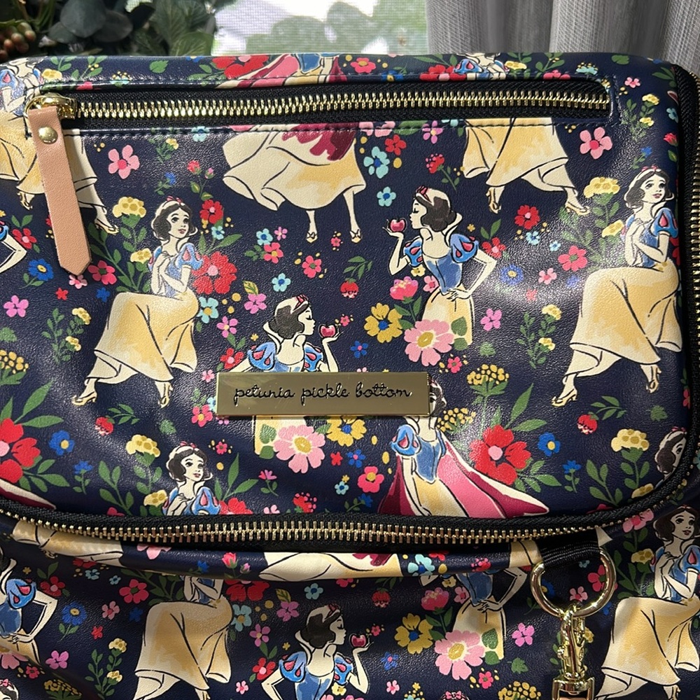 NWT Petunia Pickle Bottom Backpack Disney Snow White's Enchanted Forest - Picture 4 of 12